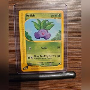 Pokemon Oddish Trading Card